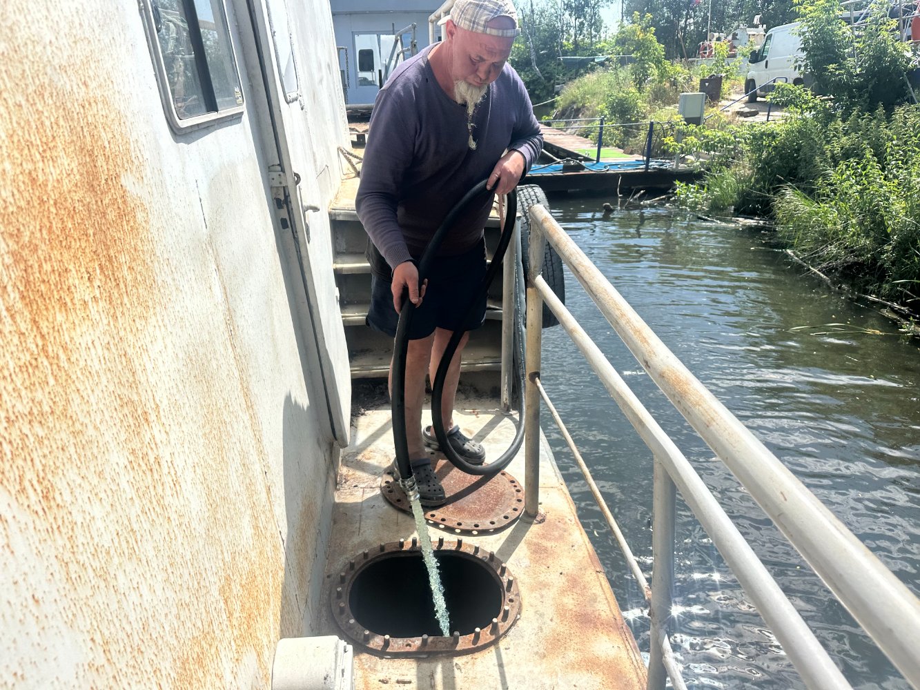 пескоструйка и покраска спрямляющего аппарата